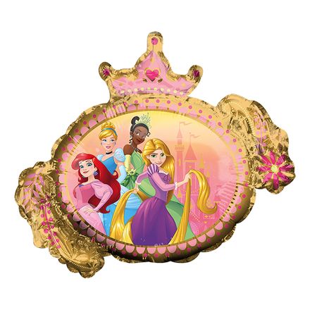 Folieballon Disneyprinsesser Mini Partykungen