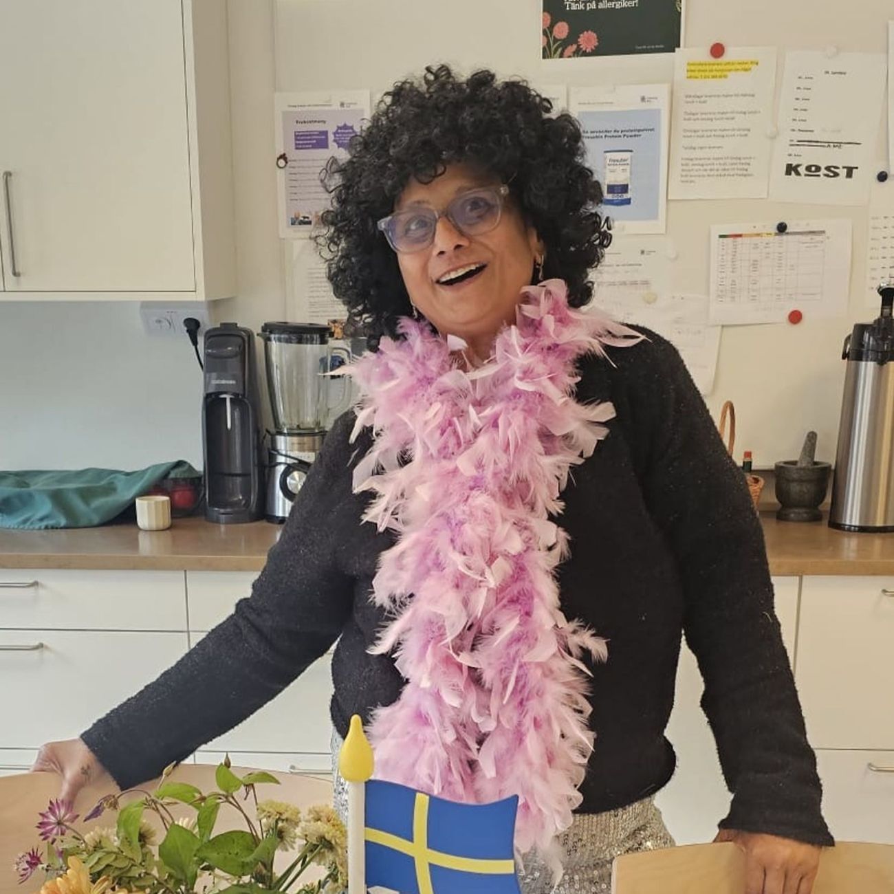 Kundbild på Afroperuk Svart