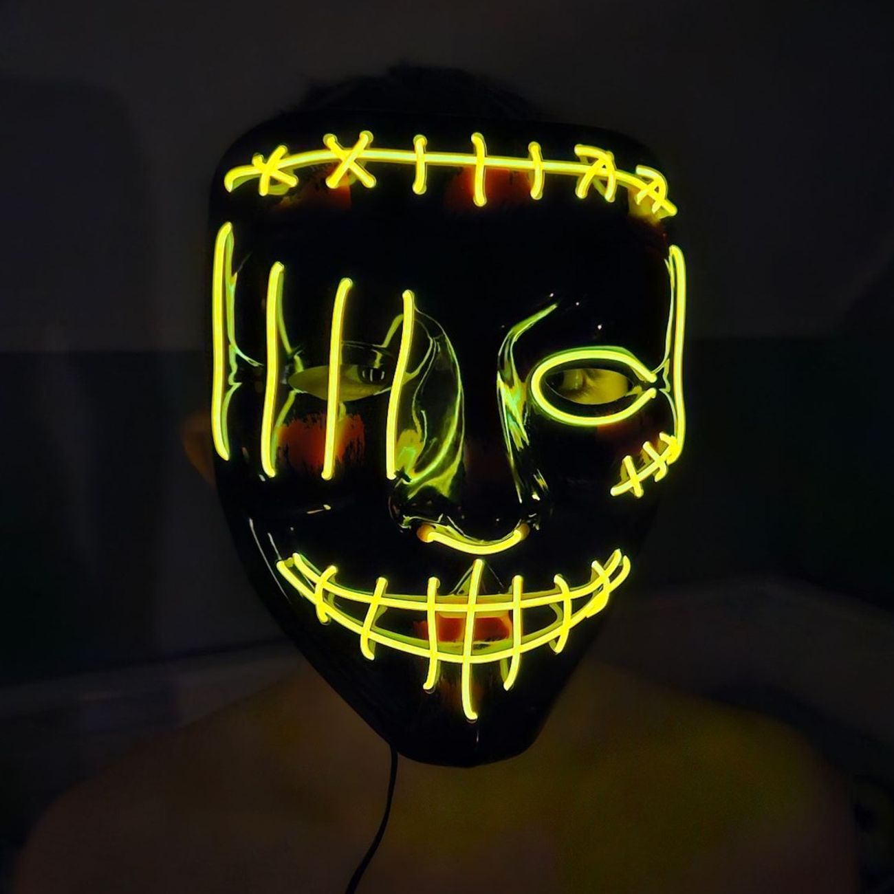 Kundebilde av El Wire Purge 2 LED Maske