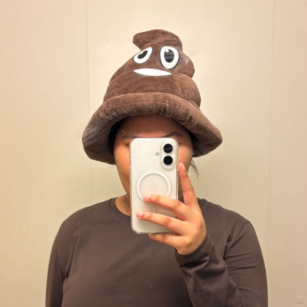 Kundbild på Emoji Poop Hatt