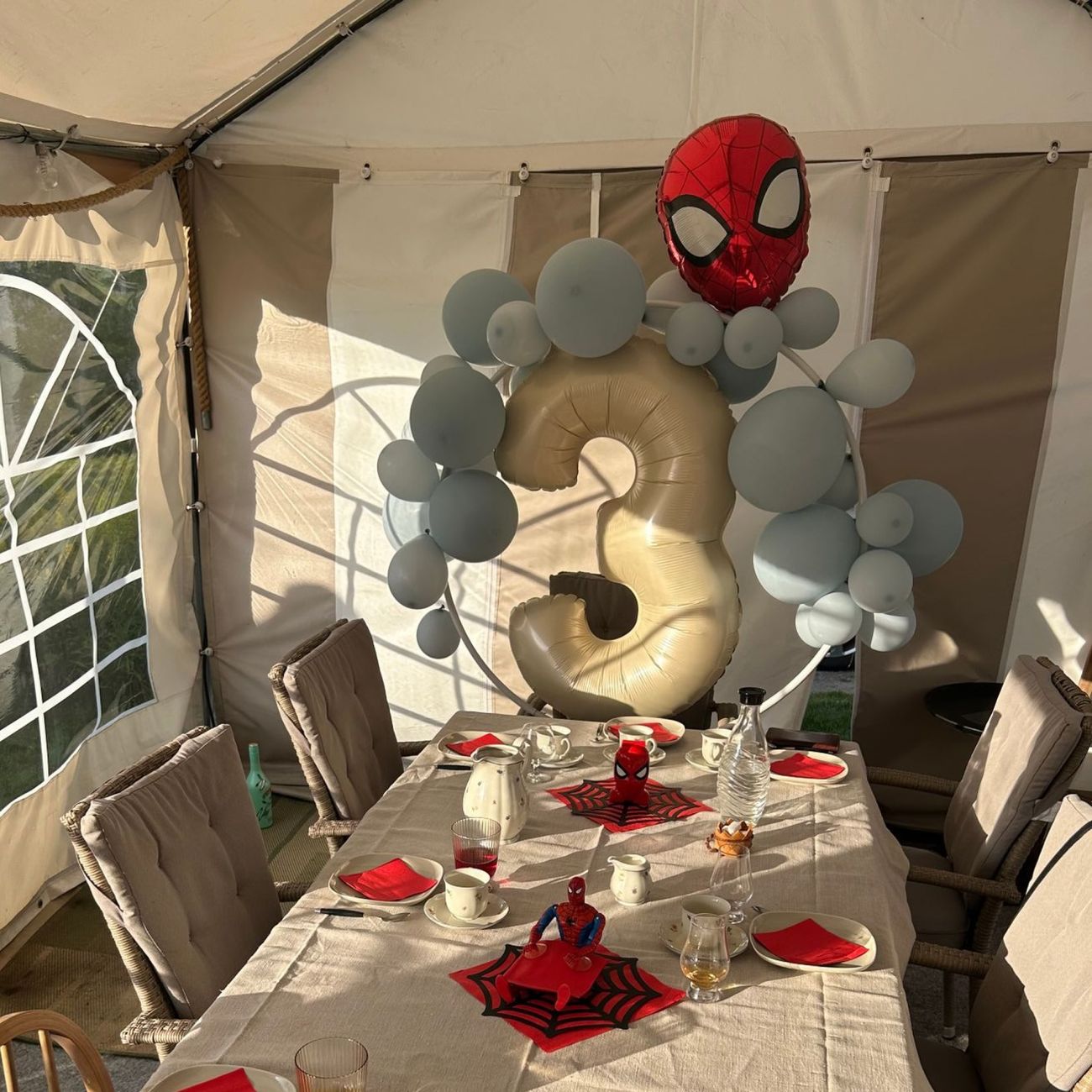Kundebilde av Folieballong Spider-Man Hode