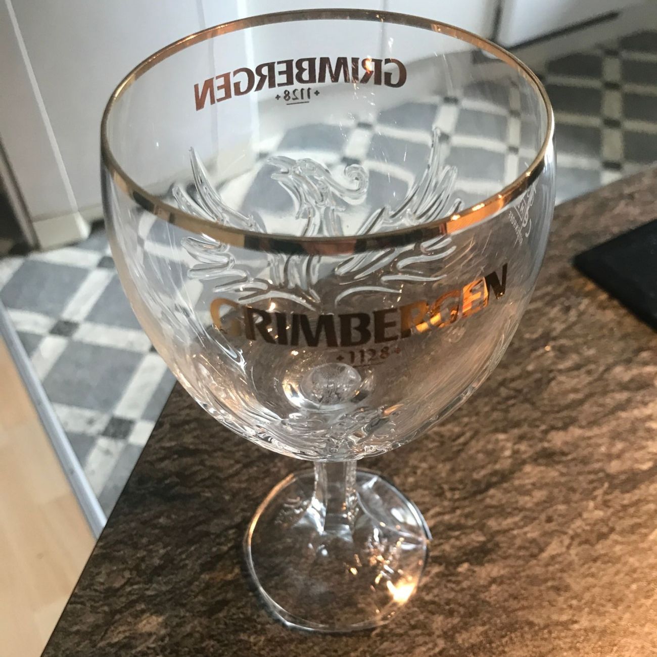 Kundbild på Grimbergen Phoenix Ölglas