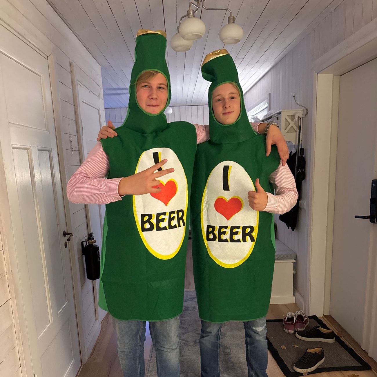 Kundebillede af I Love Beer Kostume