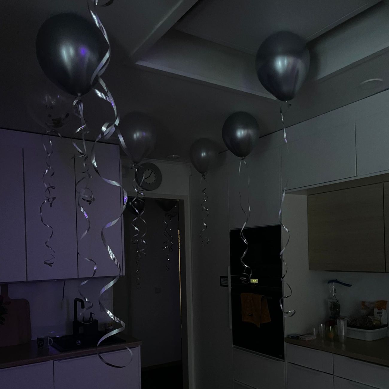 Kundbild på Takballonger Silver