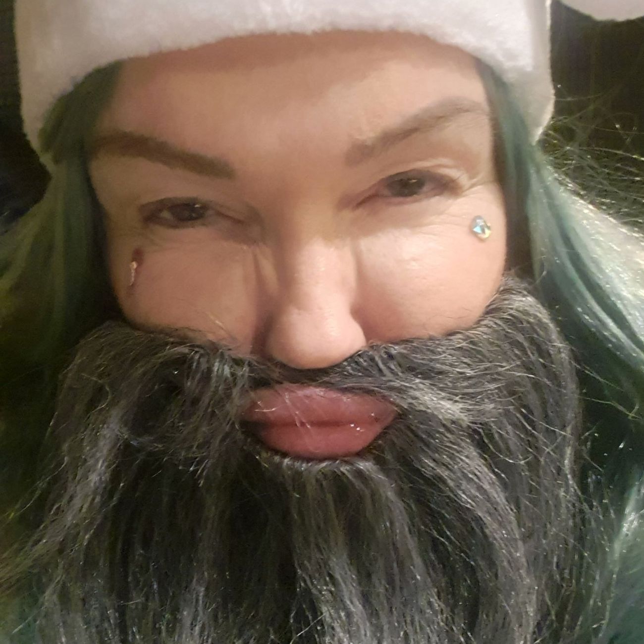 Kundbild på Lösskägg Långt Grått