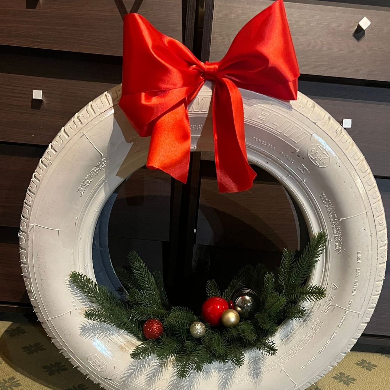 Kundbild på Satinband Rött