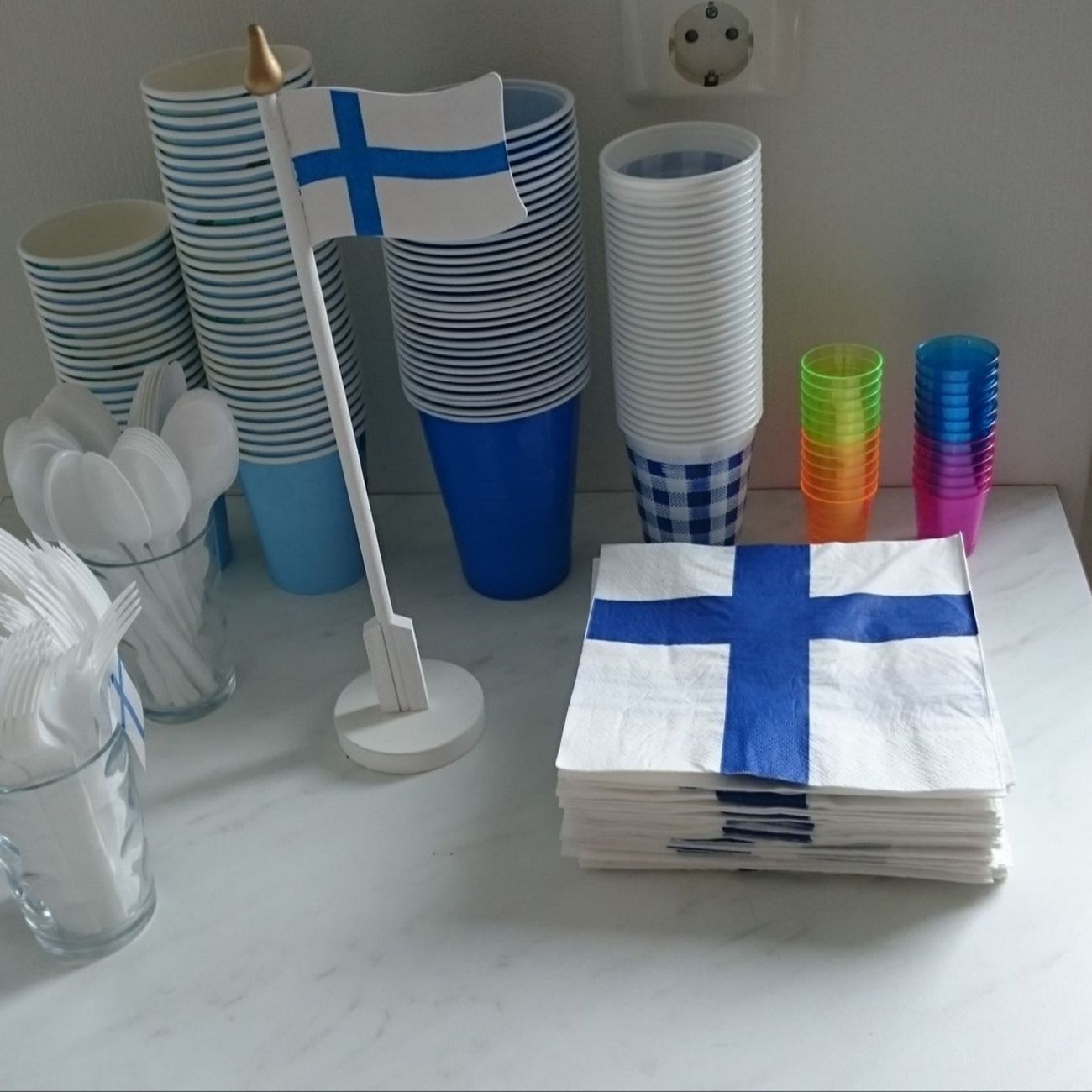 Kundebillede af Servietter Finsk Flag