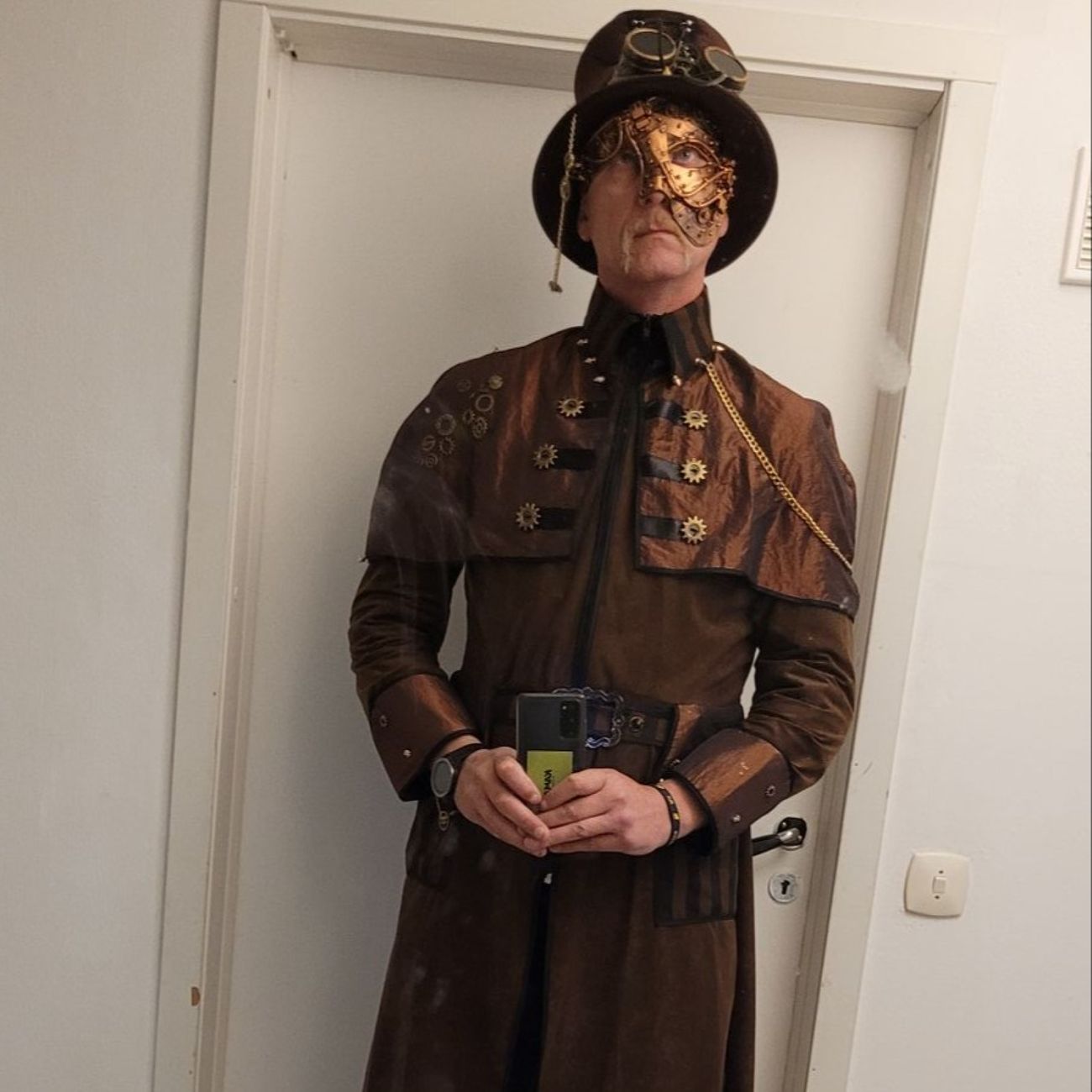 Kundebillede af Steampunk Mand Kostume Deluxe