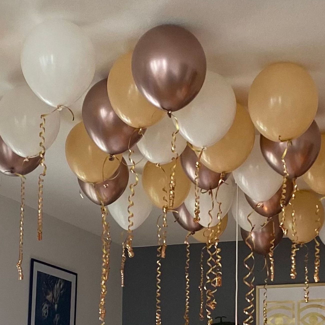 Kundbild på Takballonger Blush