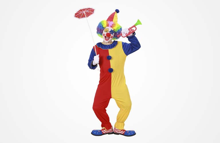 Clown Barn Maskeraddräkt