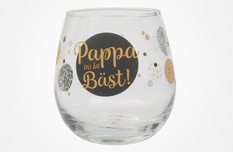 Glas Pappa Du Är Bäst