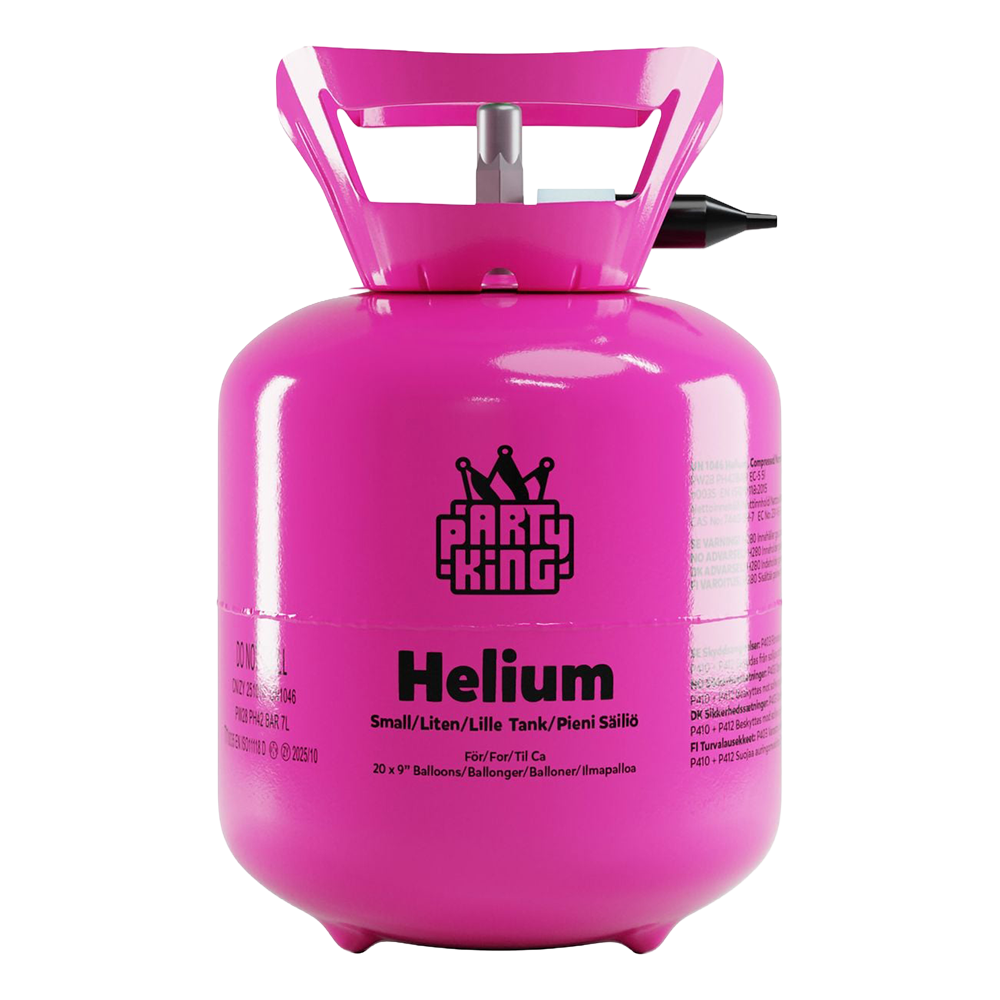 Helium på tub Liten