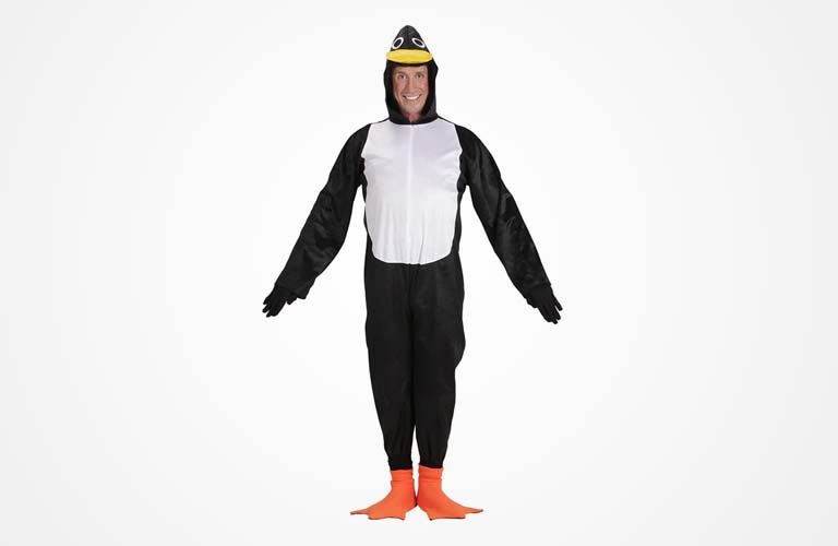Pingvin Jumpsuit Maskeraddräkt