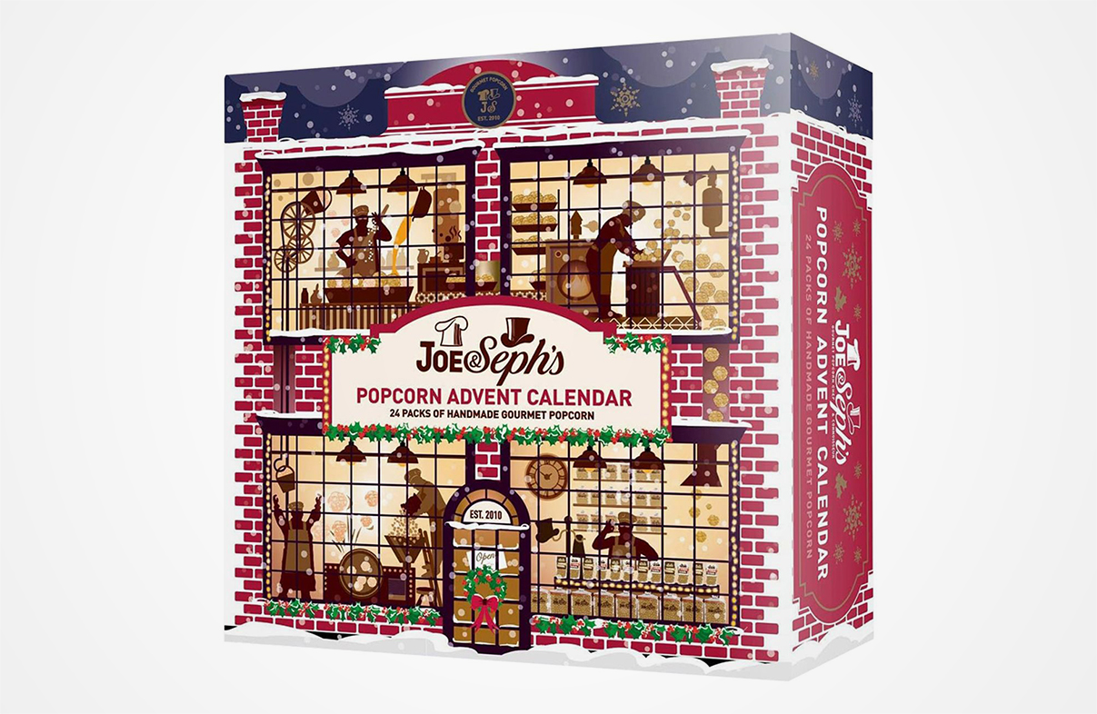 Blue Classic Popcorn Adventkalender