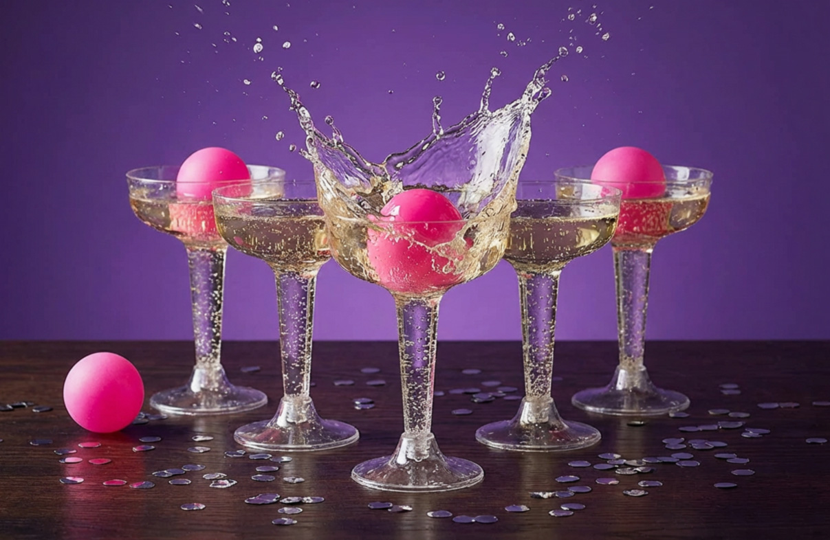 Beer Pong & Prosecco Pong
