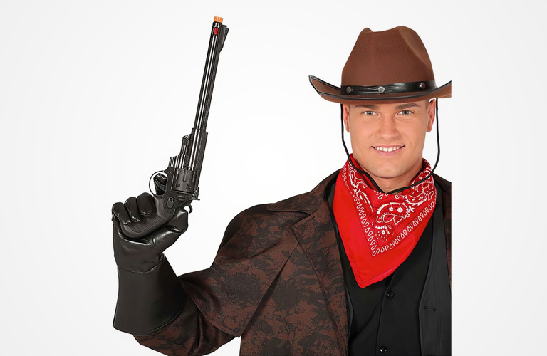 Cowboy accessoarer som sätter stilen