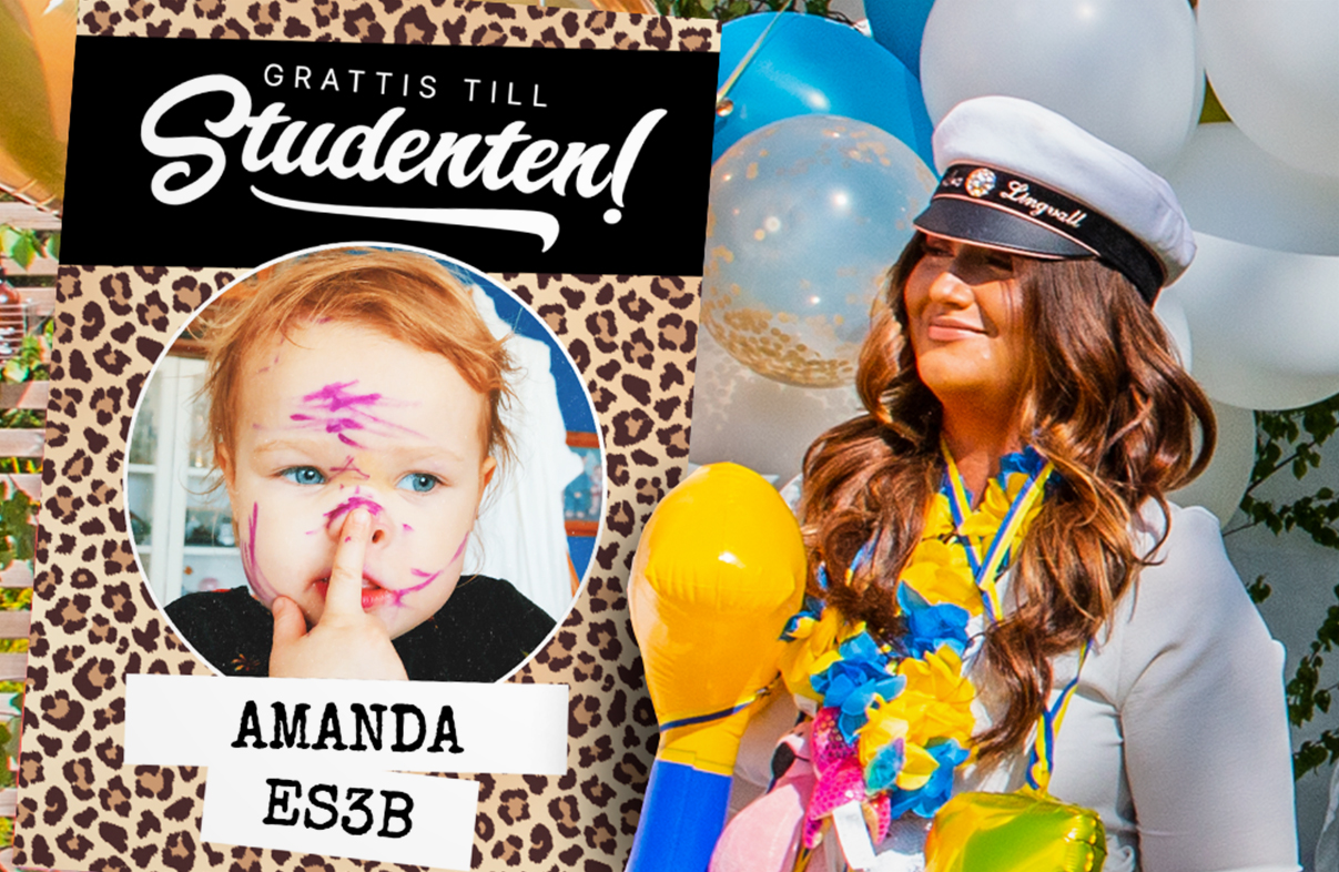 Studentskylt och studentplakat – ett måste vid utspringet