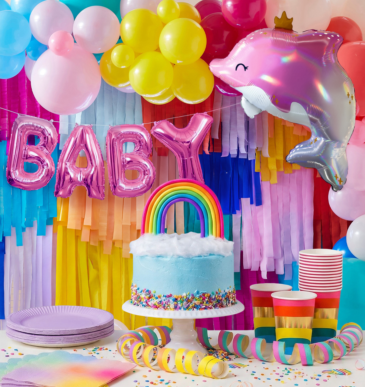 Baby Rainbow Tema