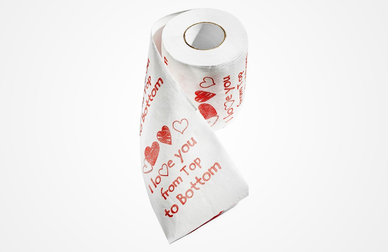 Toiletpapir I Love You