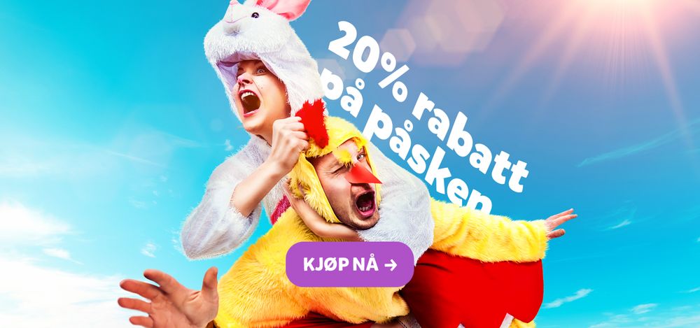 20% rabatt på påsken, påske 2026