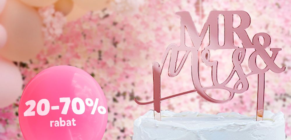 Bryllopsdekorationer