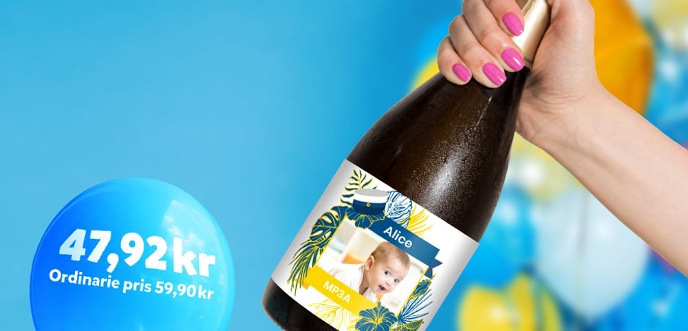 Designa din egen flasketikett