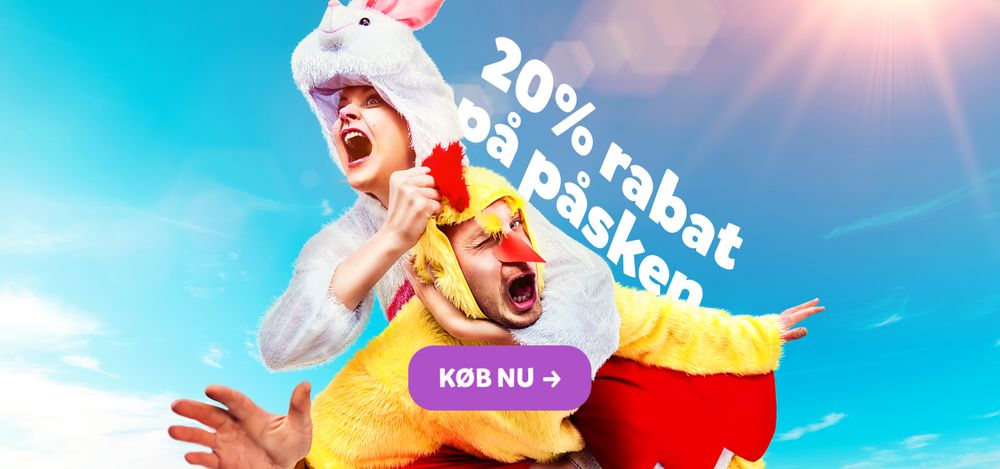 20% rabat på påsken, påske 2026