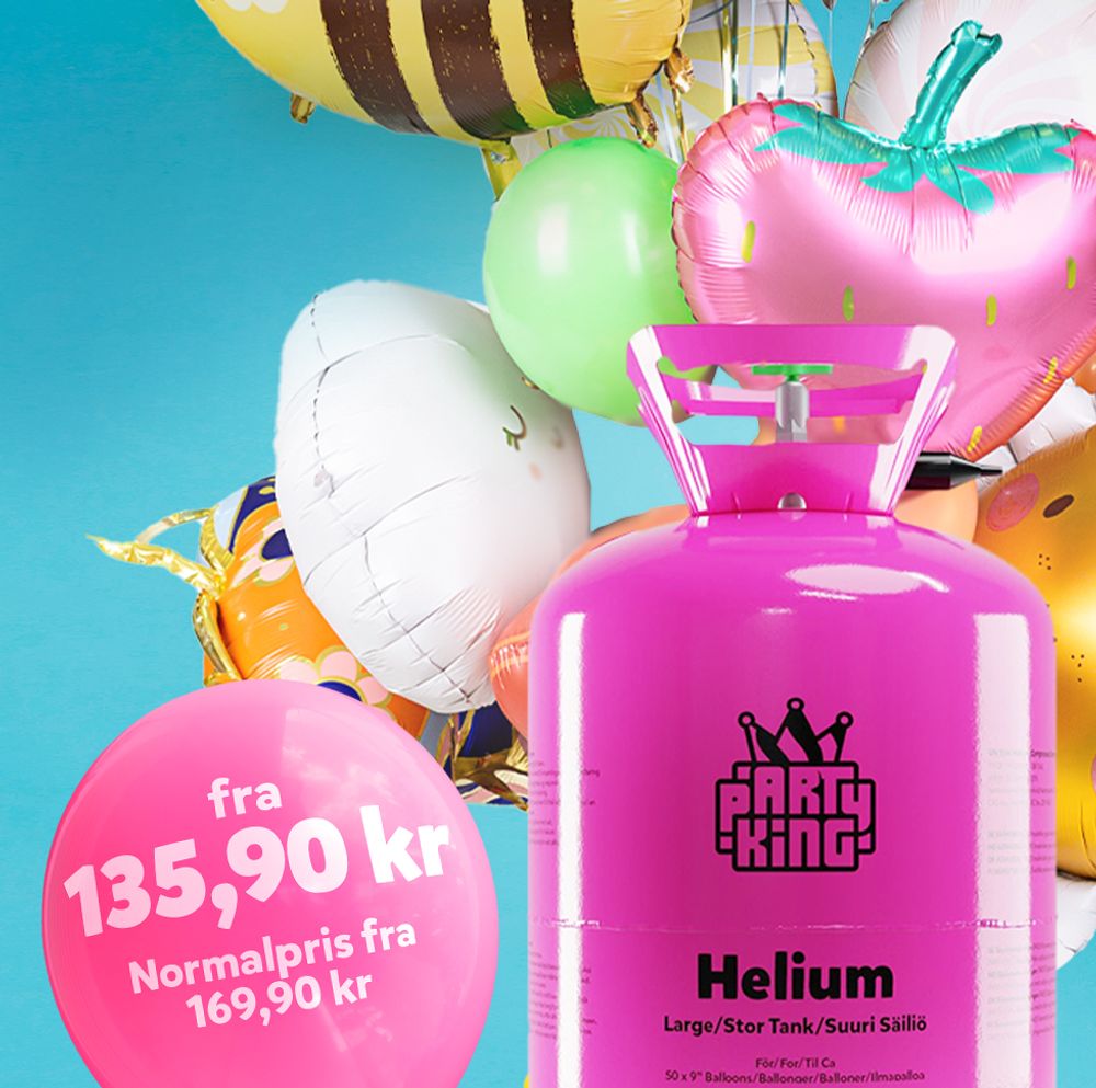 Helium på flaske