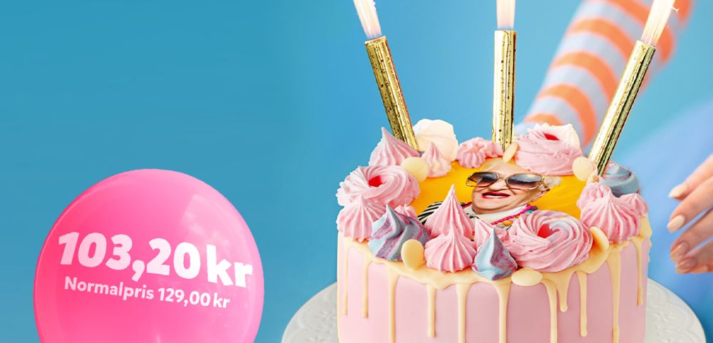 Design din egen  kagebillede