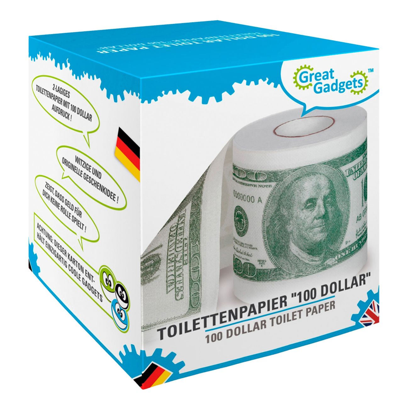 100-dollar Toalettpapper