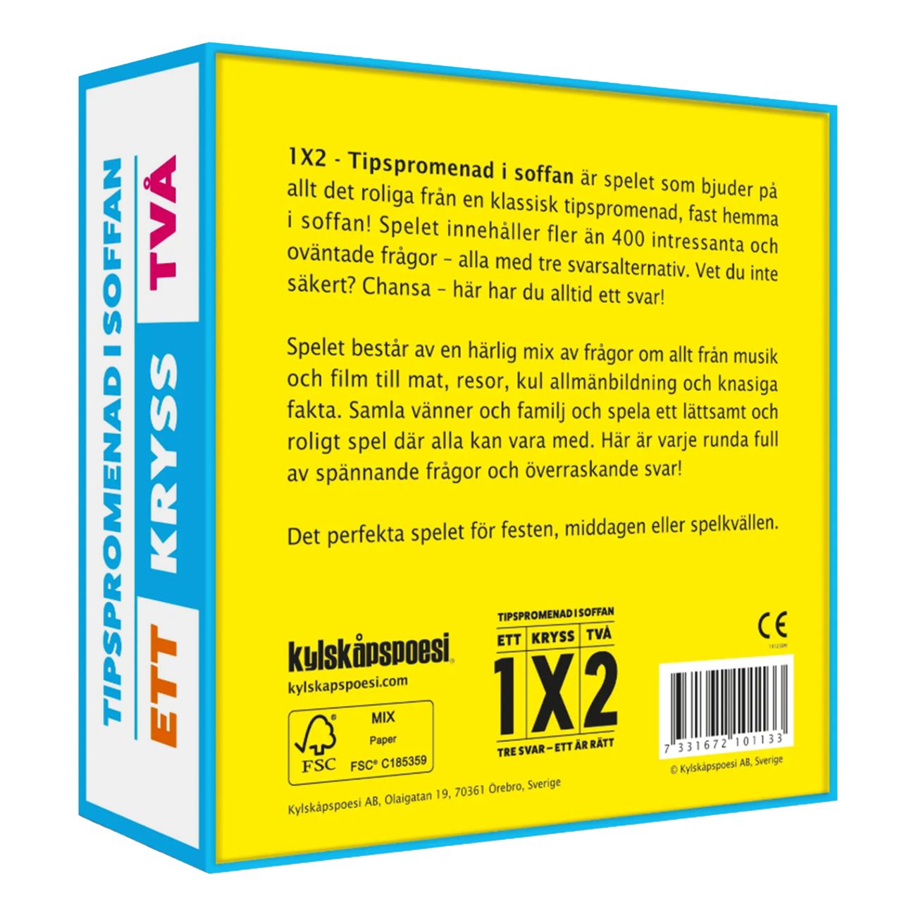 1X2 Tipspromenad i Soffan