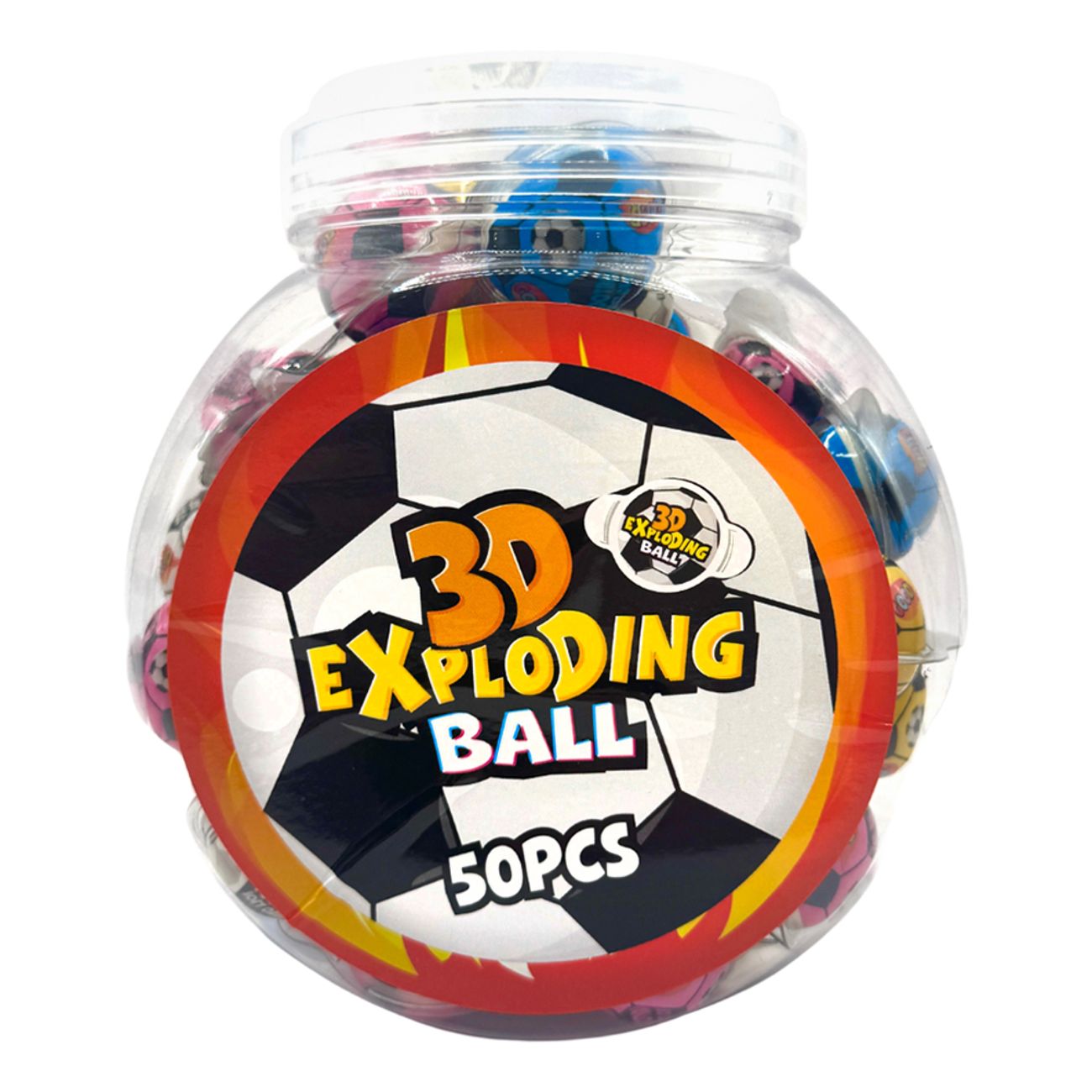 3D Fotbollar Exploding Ball Storpack