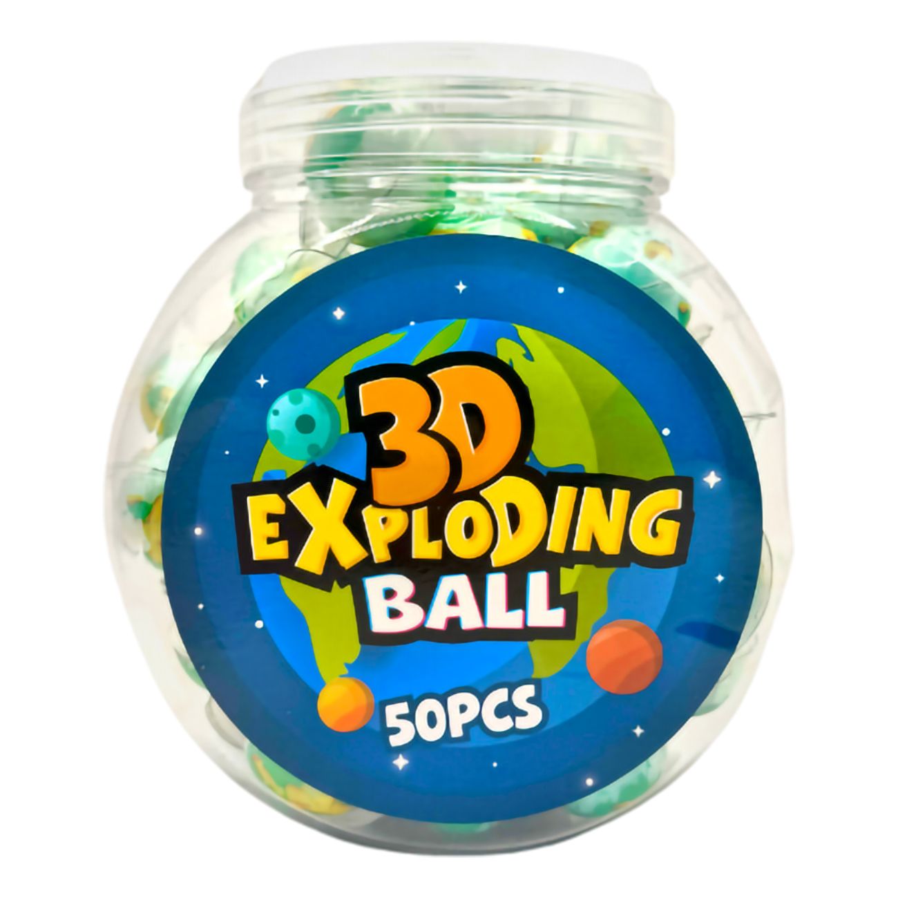 3D Planet Exploding Ball Storpack