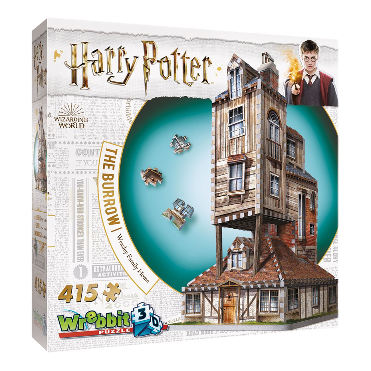 3d-pussel-harry-potter-the-burrow-1