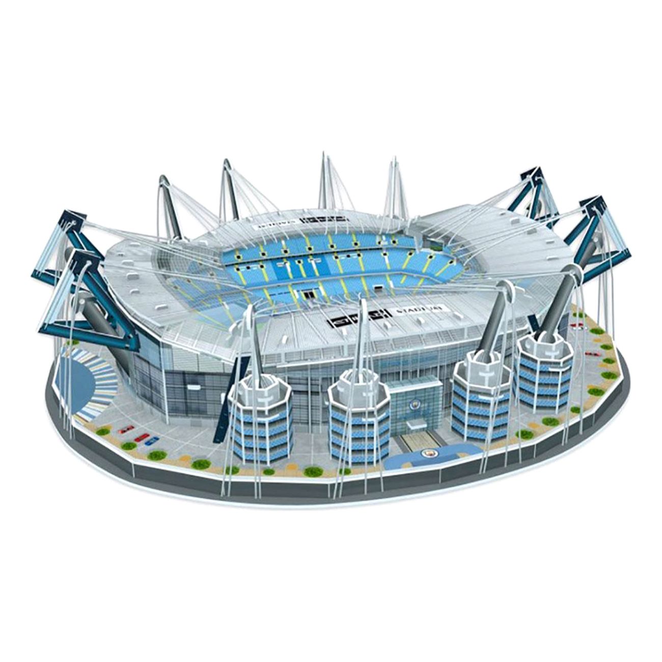 3D Pussel Stadium Manchester City