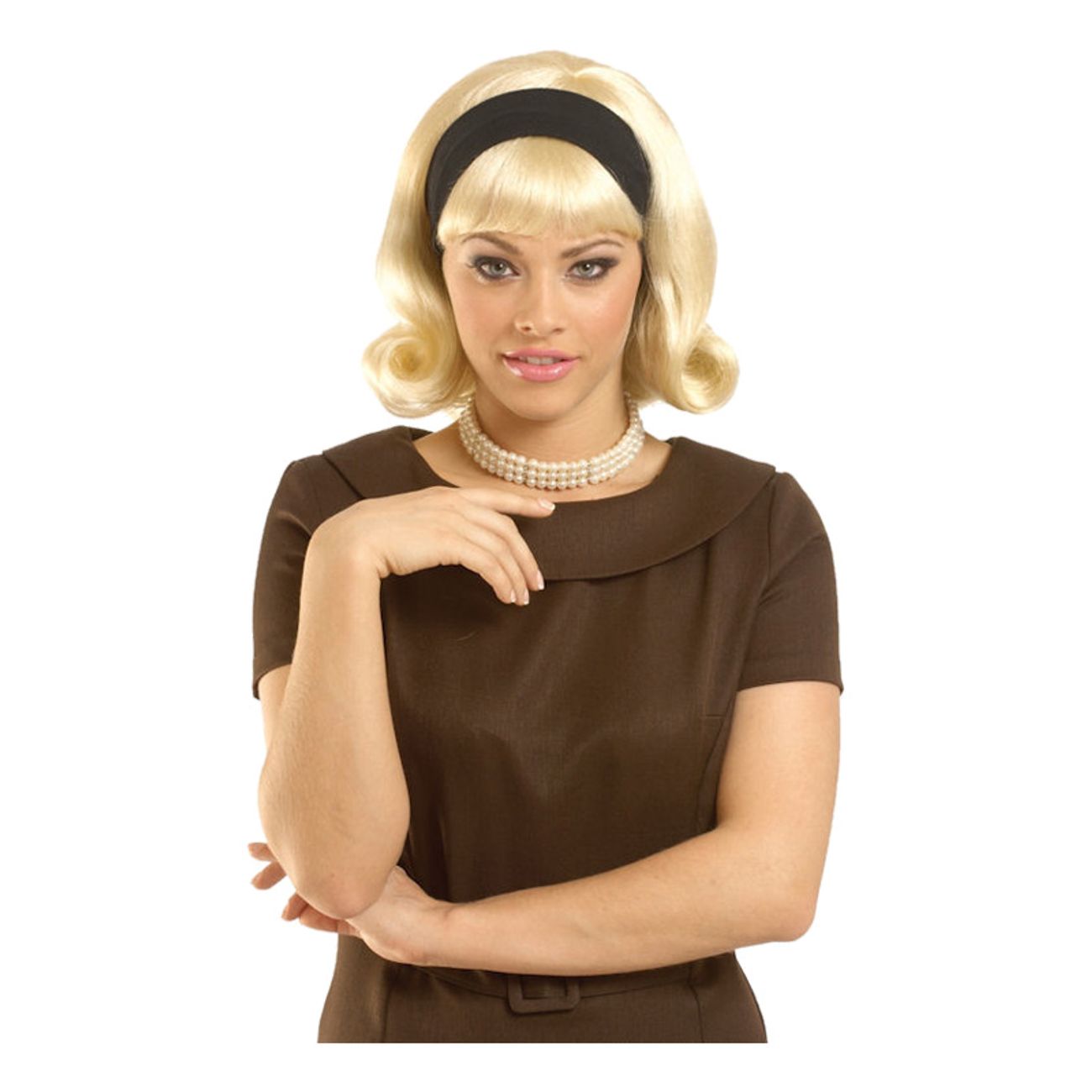 50-tals Blond Peruk