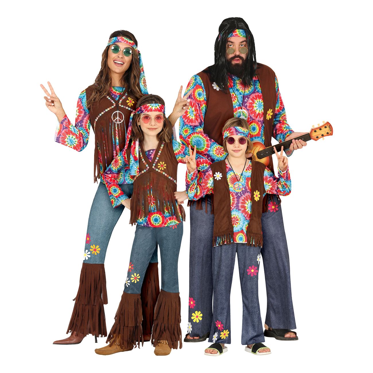 60'er Hippie Børnekostume