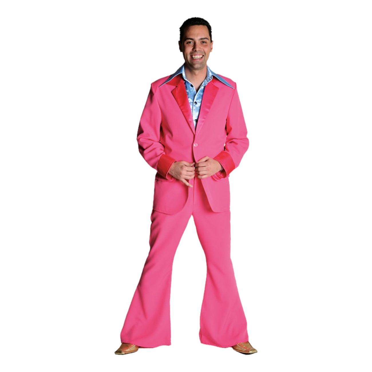 70-tals-kostym-rosa-maskeraddrakt-1