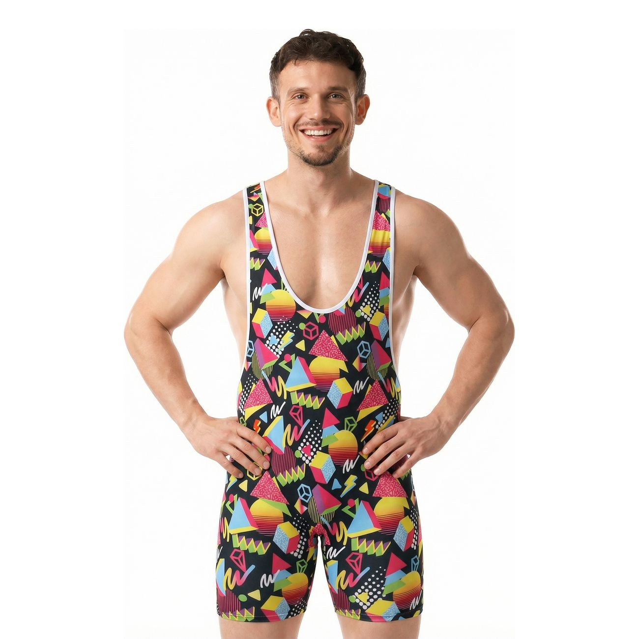 80-tals Aerobicsdräkt Maskeraddräkt