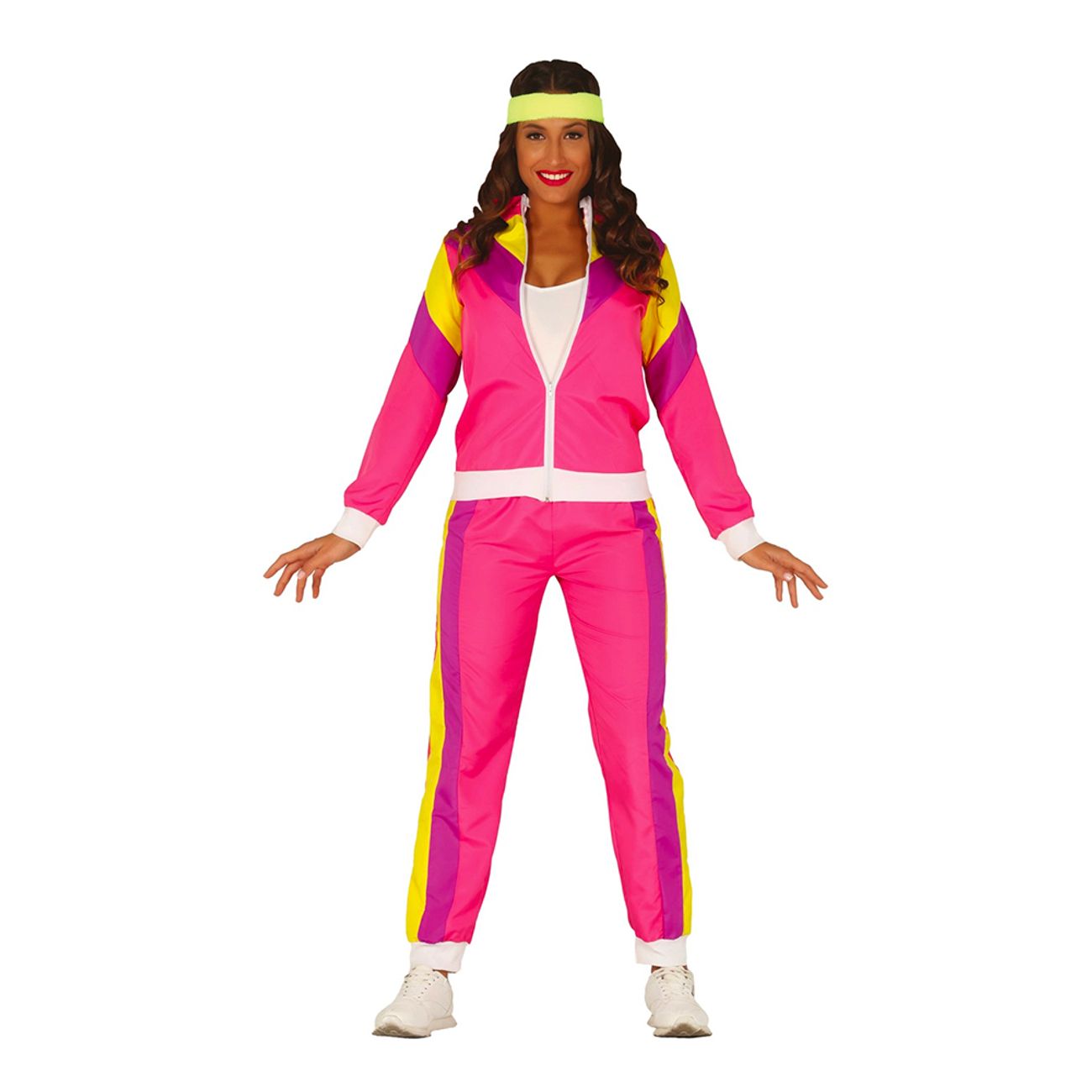 80-tals-kvinnlig-joggare-rosa-maskeraddrakt-49502-3