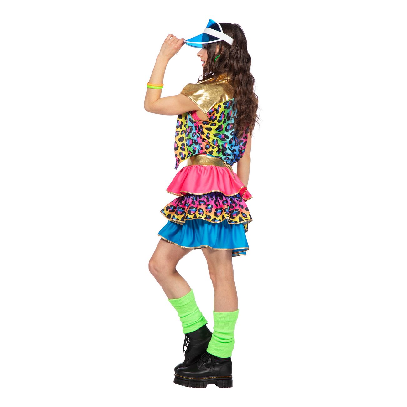 80-tals-neon-leopard-dam-maskeraddrakt-107549-2