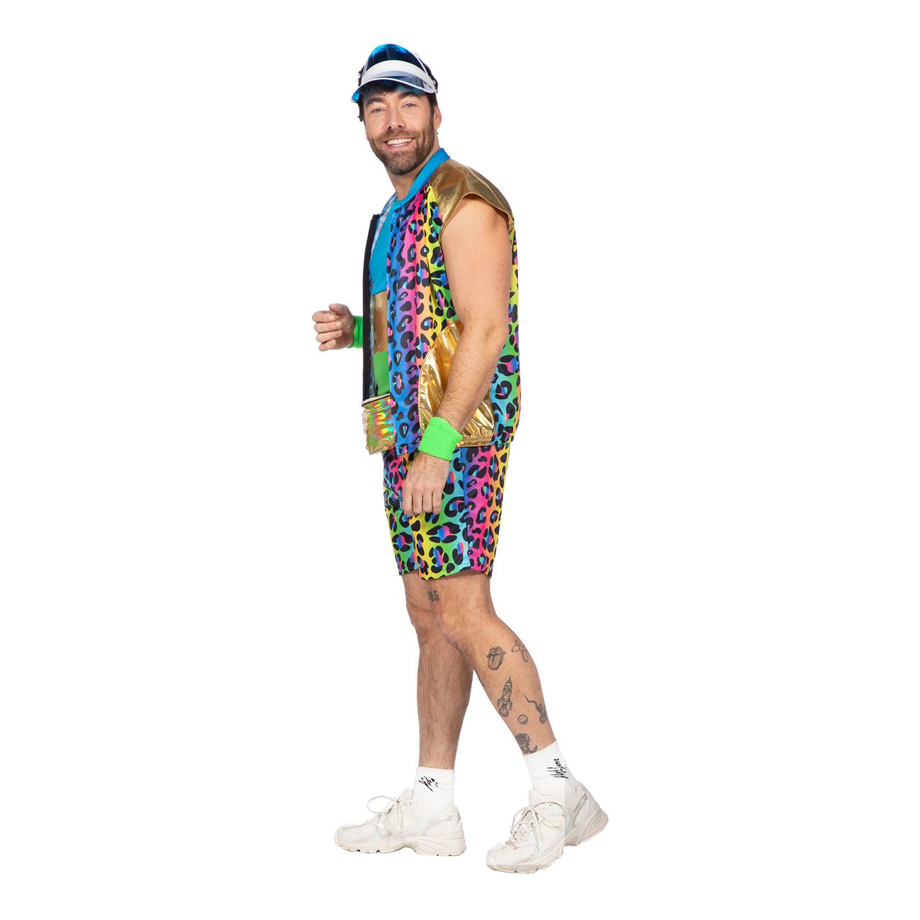 80-tals-neon-leopard-herr-maskeraddrakt-107552-2
