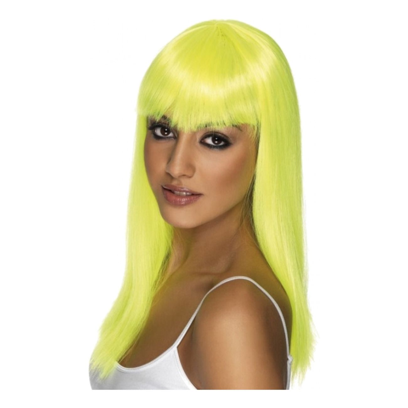 adult-glamourama-wig-neon-yellow-1
