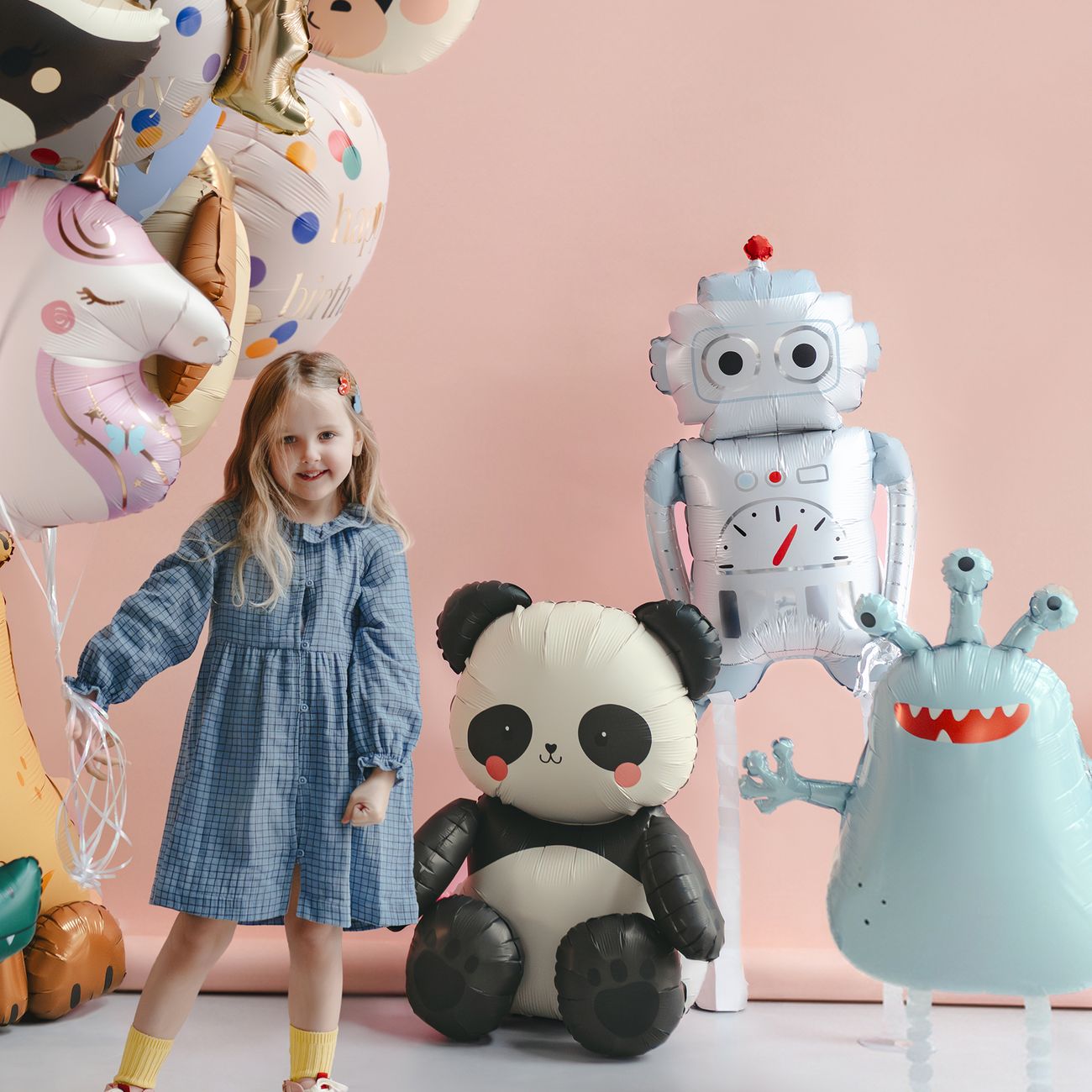 Airwalker Robot Folieballong