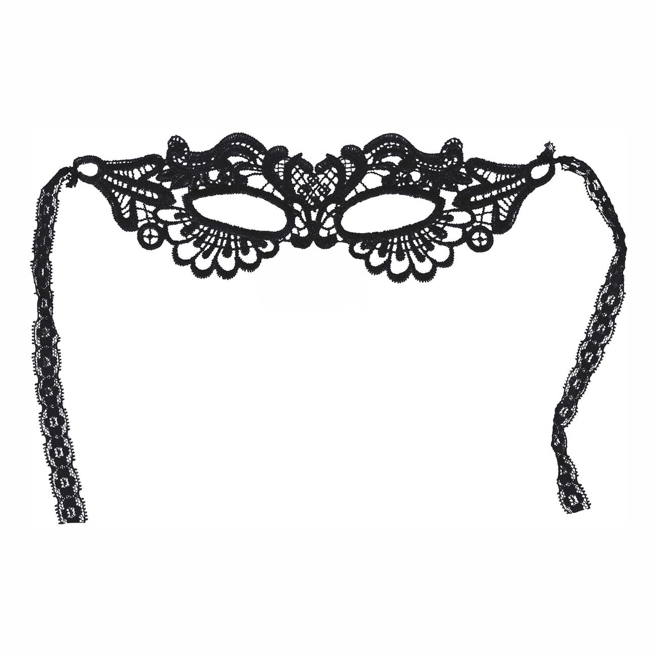 Ansiktsmask Spets Svart