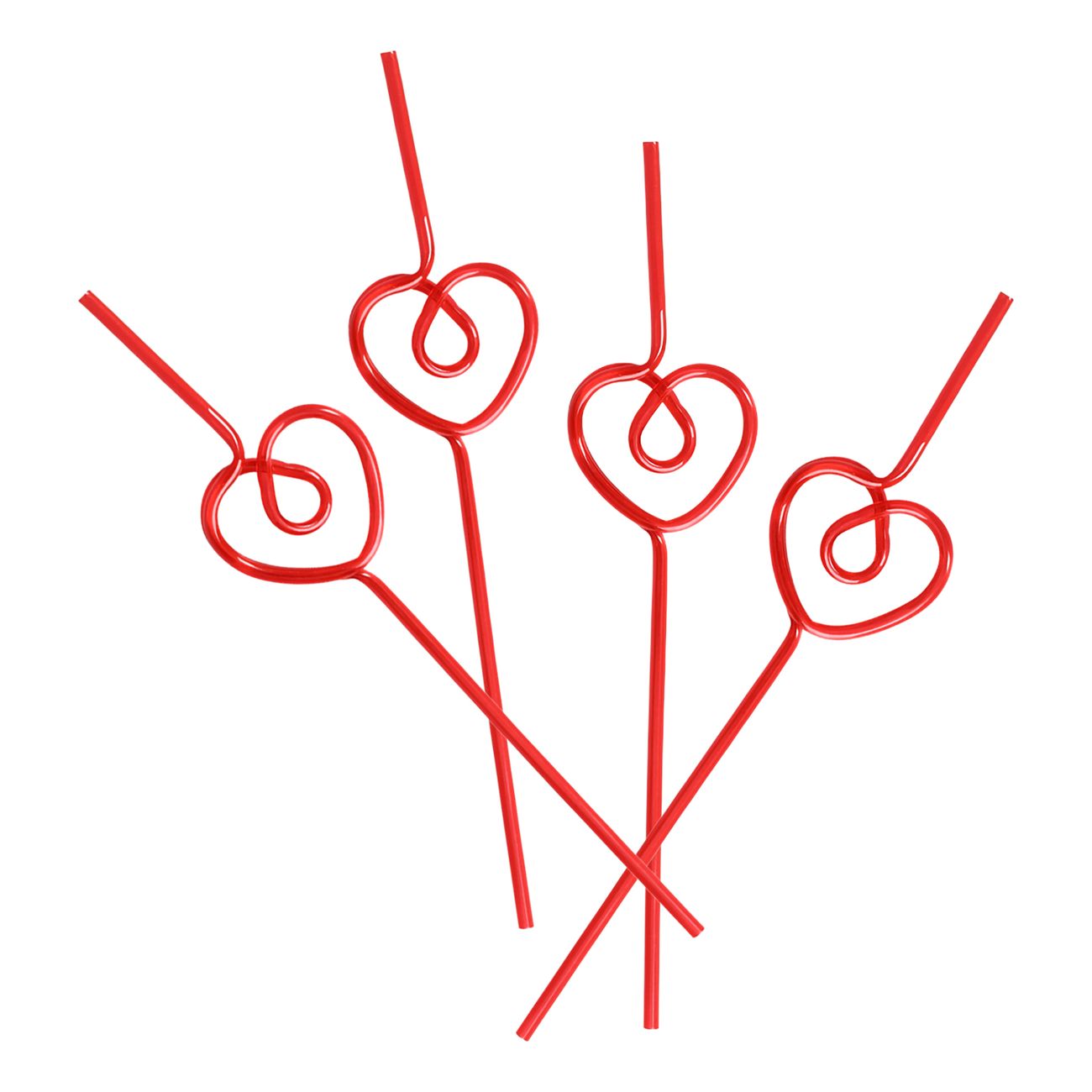 Återanvändbara Sugrör Hjärta