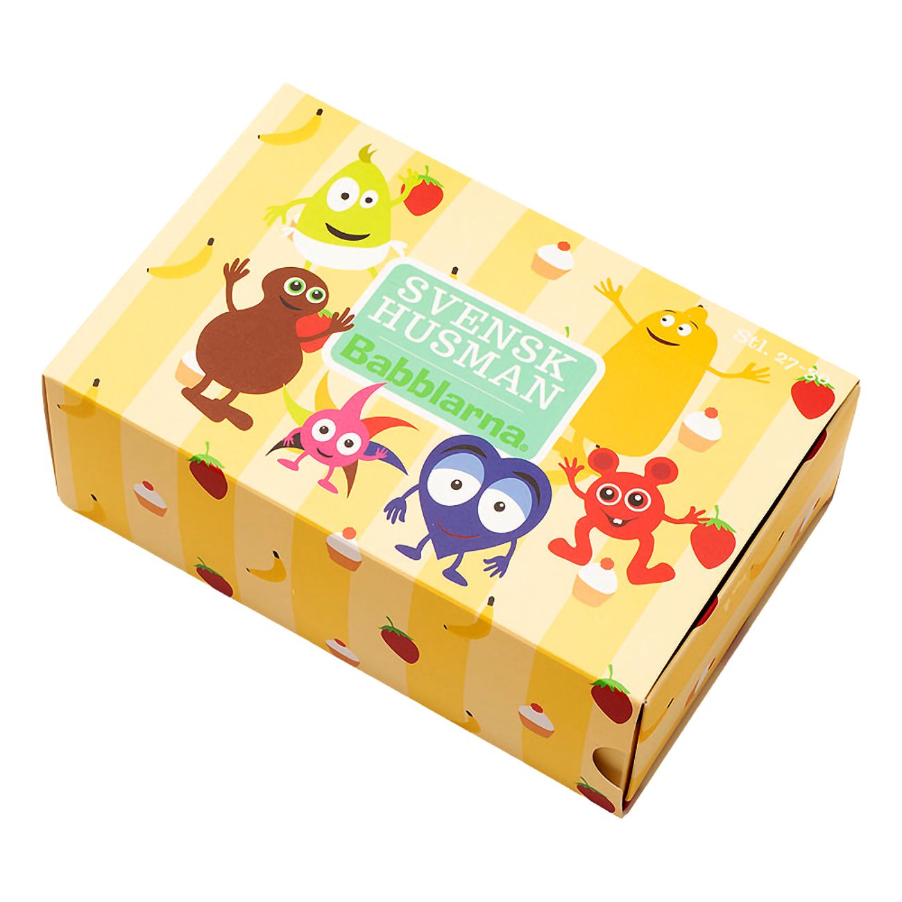 Babblarna Strumpor Gul för Barn Box