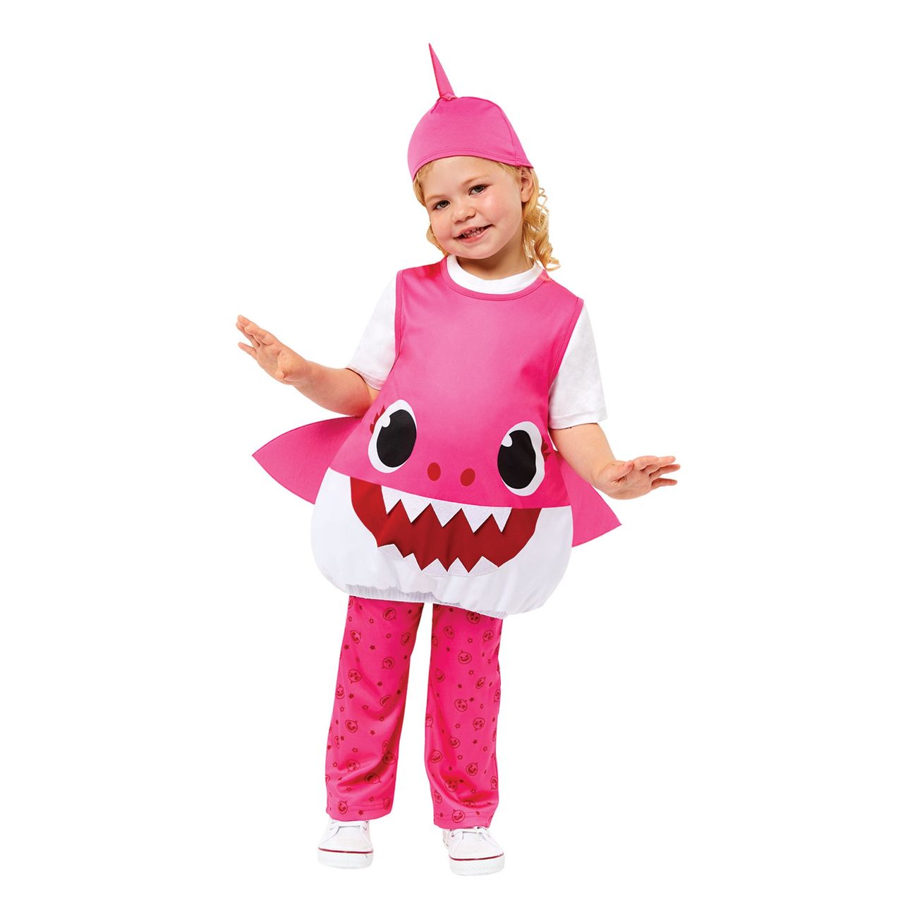 baby-shark-rosa-barn-maskeraddrakt-95740-1