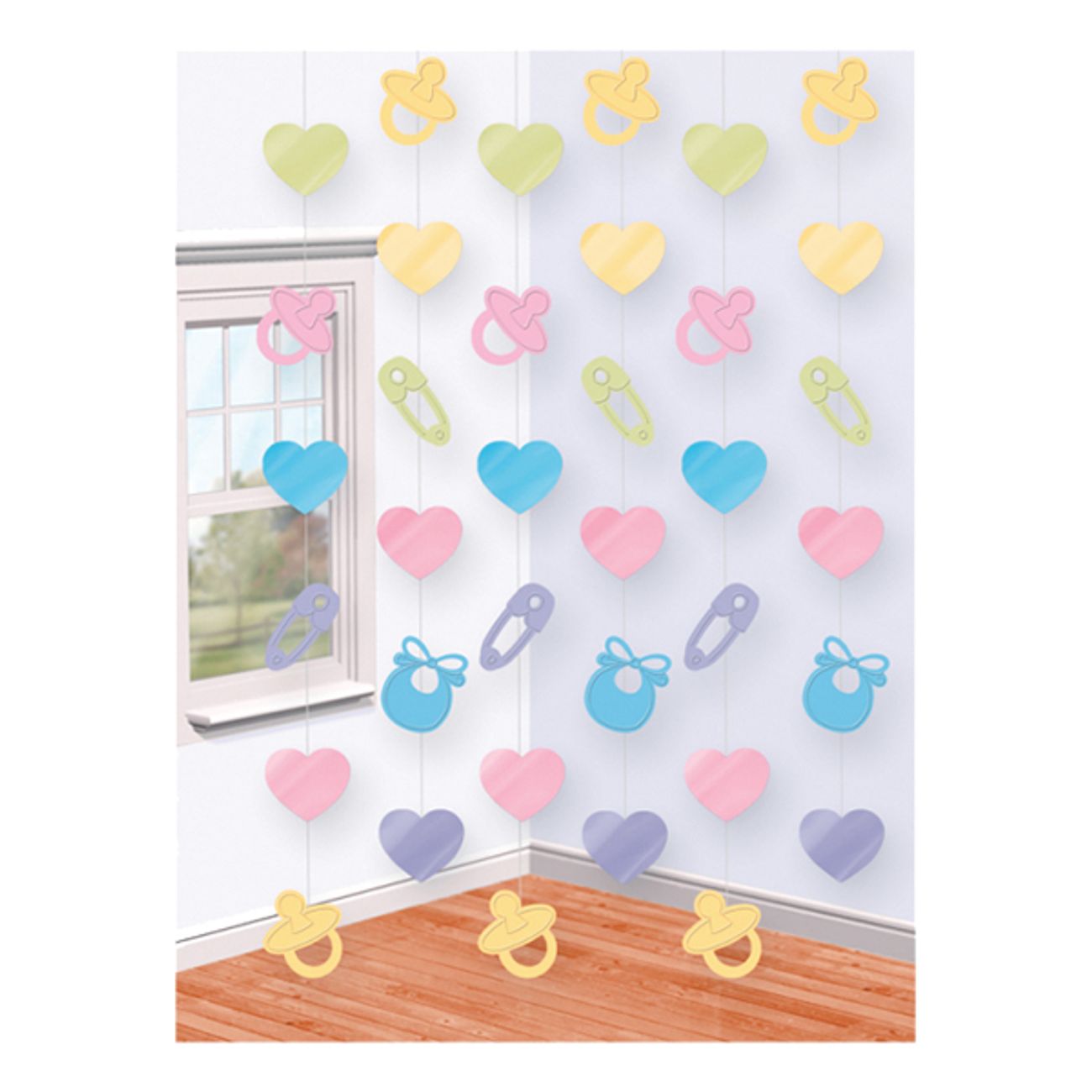 baby-shower-hangande-dekoration-1