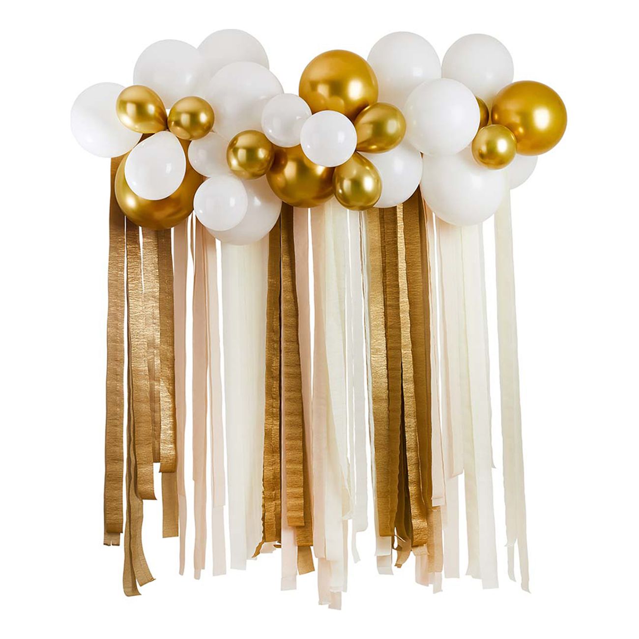 ballongbage-med-streamers-vitguld-metallic-104166-1